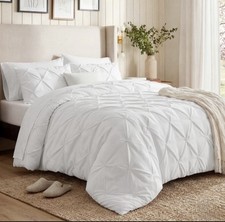 Comforter Set King 7 Pc Pinch Pleat