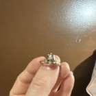 Pear-Shaped  Salt and Pepper Diamond Digby and Iona Engagement Ring — photo 3