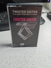 1983 TWISTED SISTER - YOU CAN'T STOP ROCK 'N' ROLL CASSETTE TAPE