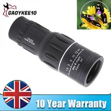 16x52 Monocular Telescope High Power Waterproof For Bird Watching Hunting Adult