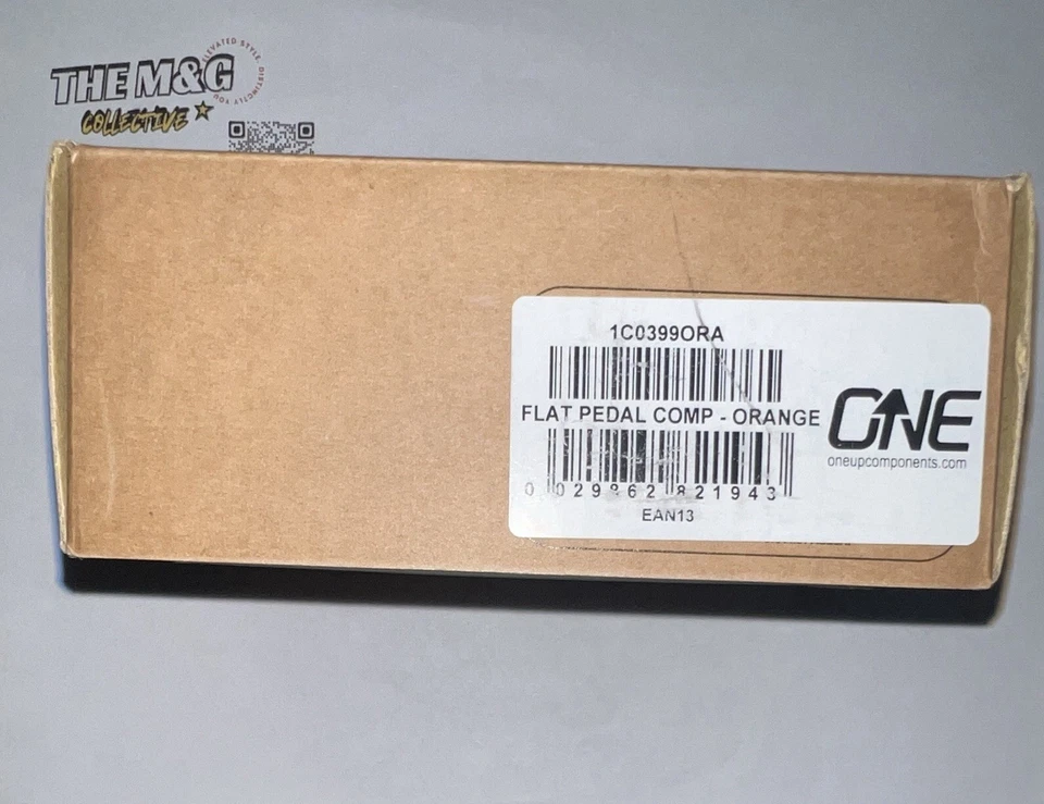 Pedales de plataforma compuestos OneUp Components (par) - Naranja - Nuevos en caja Foto 4 de 4