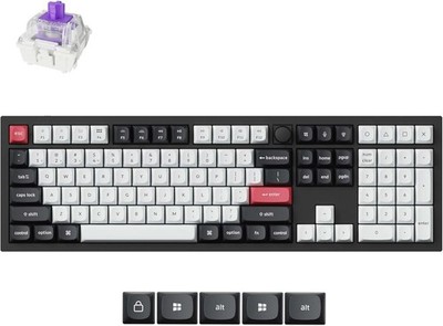 Keychron Q6 HE Tastatur Universal USB + RF Wireless + Bluetooth QWERTY UK Englisch