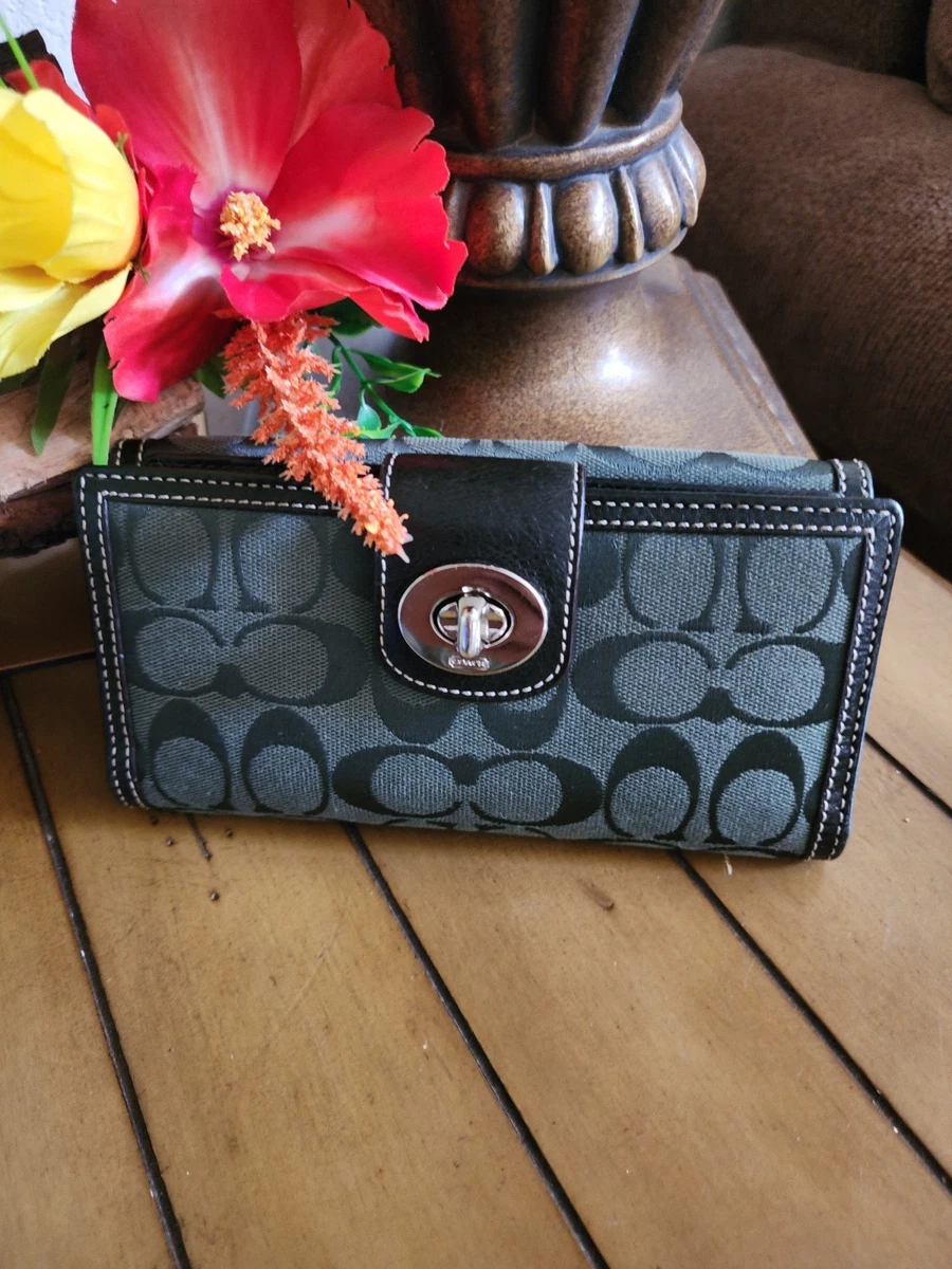 Coach Green Wallets for Women with Vintage for sale - eBay