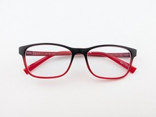Esprit Eyeglasses, Frames Only, ET17457 587, 50-15-135, Plastic, Red/Black