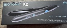10x Pro Styling Iron - Black Z-FGTST-10X by Bio Ionic for W - 1 Inch Flat Iron