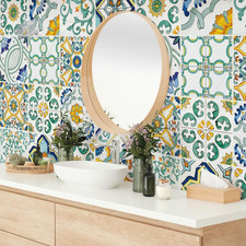 - Stickers Tiles Kitchen Bathroom Tiles Stickers PVC Waterproof Anti-Frost