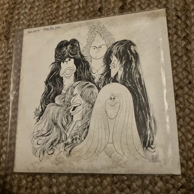 Aerosmith Draw the Line Vinyl LP Album, 1977, Columbia Records, Pre-owned