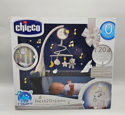 Chicco Next2Dreams Mobile   Einschlafhilfe mit Musik & Licht fürs Babybett 