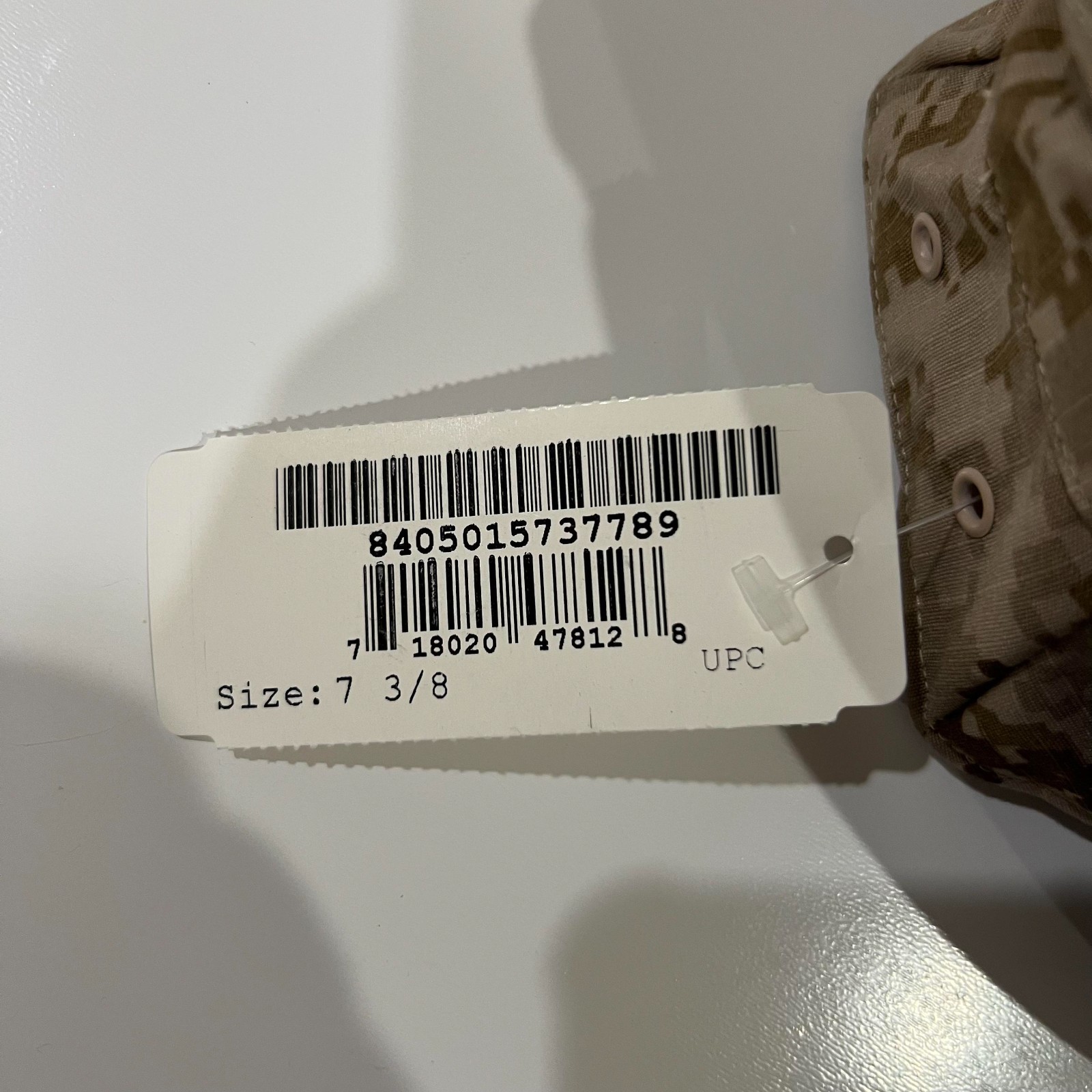 NEW US NAVY NWU Type II AOR1 Desert UTILITY 8 Point CAP Hat cover 7 3/8