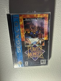 Power Monger Sega CD Brand New Sealed *crack Case