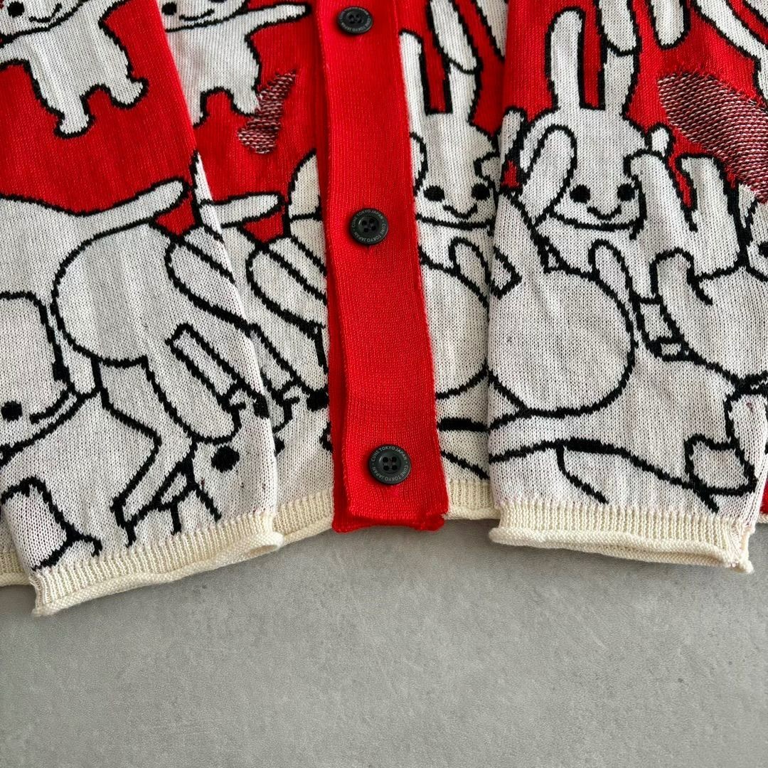 CUNE Cardigan Distressed Damage Processing Size 3… - image 4