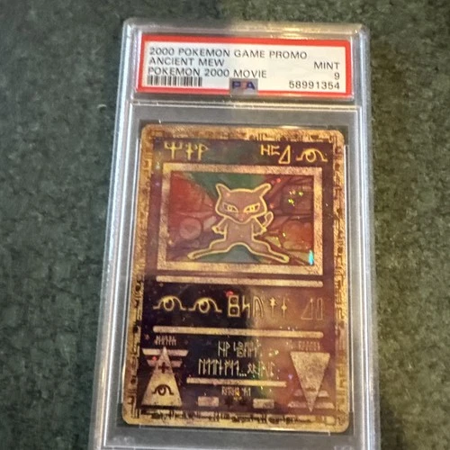 2000 POKEMON GAME MOVIE POKEMON 2000 MOVIE ANCIENT MEW PSA 8