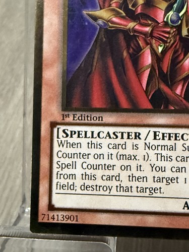 Breaker The Magical Warrior PGLD-EN052 Gold Rare 1st Edition NM - Picture 3 of 4