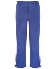 ID Ideology Big Girls Colorblocked Fleece Sweatpants  Tartan Blue - Medium
