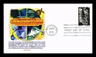 US COVER INNOVATION ROBOTICS FIRST DAY ISSUE PANDA CACHET