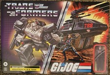 Hasbro Transformers Collaborative  G.I. Joe Mash-Up Megatron H.I.S.S. Tank...