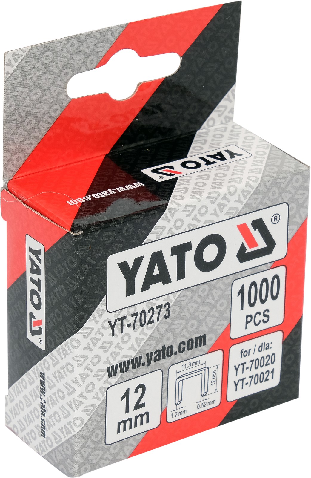 2x ✅Fits YATO NARZ�DZIA YT-70273 STAPLES 12MM /1,2x11,3/ 1000PCS.   ⭐UK Seller⭐