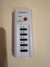 iClicker Plus Student Response Remote Control model RLR15