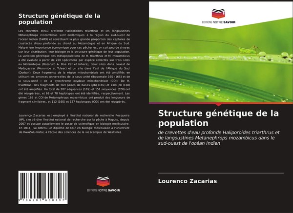 LourençO Zacarias | Structure GéNéTique De La Population | Taschenbuch (2021)-image