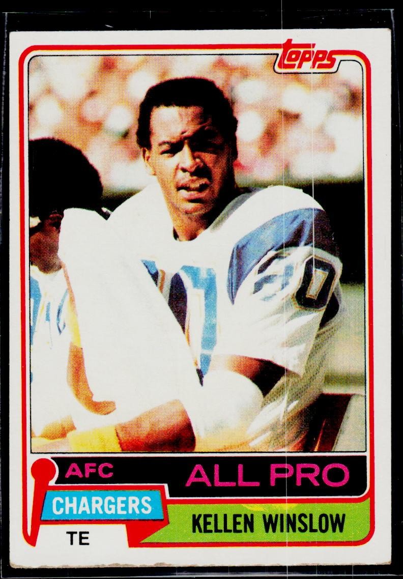 1981 Topps #150 Kellen Winslow