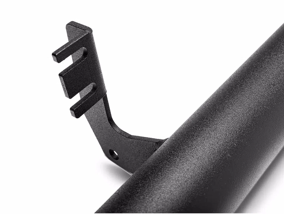 N-Fab Cab Length Gloss Black Nerf Steps Fit 01-06 Slvrd/Sra 1500/2500/3500 Crew Foto 4 de 4