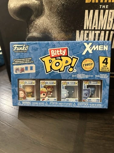 Funko Bitty Pop Marvel X-Men: Beast Chase 4 Pack Phoenix Angel Iceman