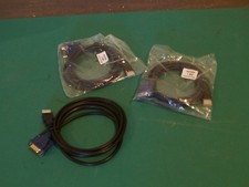 LOT OF 3 HDMI Male to VGA Male Video Connector Adapter Cable 6' 6 Foot