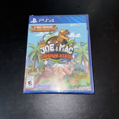 New Joe and Mac: Caveman Ninja - TRex Edition [PlayStation 4]