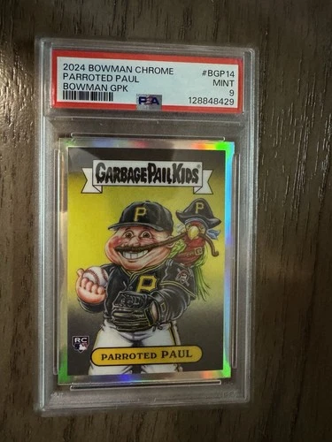 Paul Skenes Garbage Pail Kids PSA9