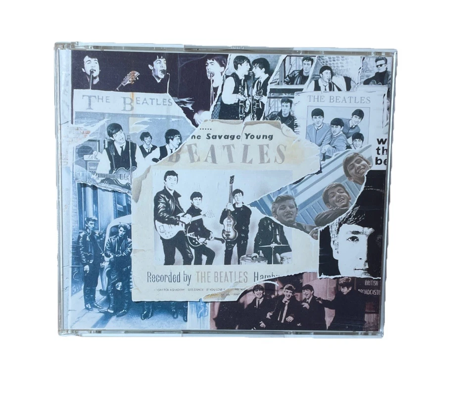 THE BEATLES Anthology 1  Big BOX 1995 CAPITOL RECORDS 2xCD VG+ - Image 3 of 4