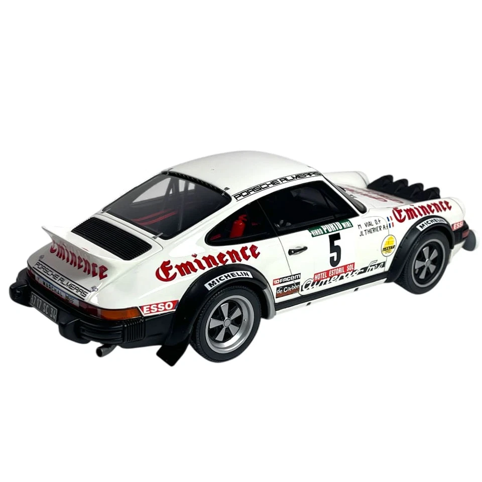 Set Modellini Auto Ottomobile 1/18 Citroen C35 + Porsche 911 SC GR.4 #5 Rally... - Immagine 4 di 4