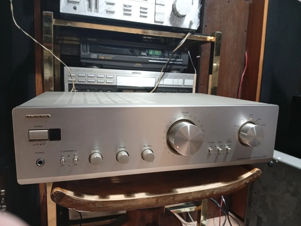  Onkyo A 9211  amplificatore integrato stereo - Immagine 3 di 4