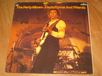 Alexis Korner and Friends   The Party Album 2er LP 1979 Blues Rock (Mint-)