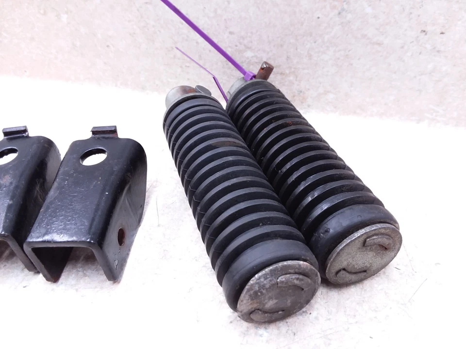 Conjunto de estriba de clavija trasera Honda 400 Hawk II CB CB400 CB400T 1978 ANX-C Foto 4 de 4