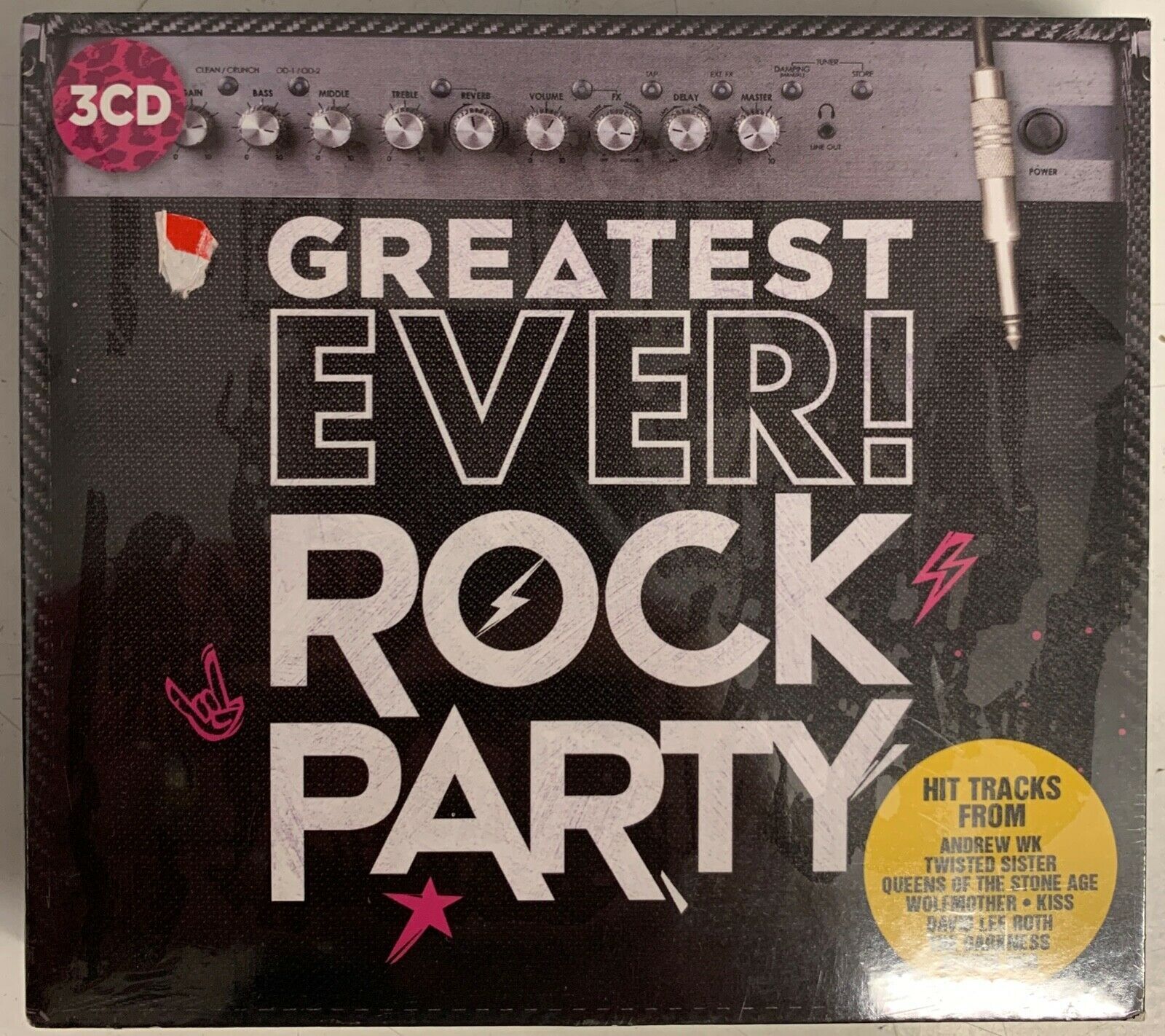 V/A-Greatest Ever Rock Party (3CD) New /Sealed Feat Kiss , Status Quo,Darkness