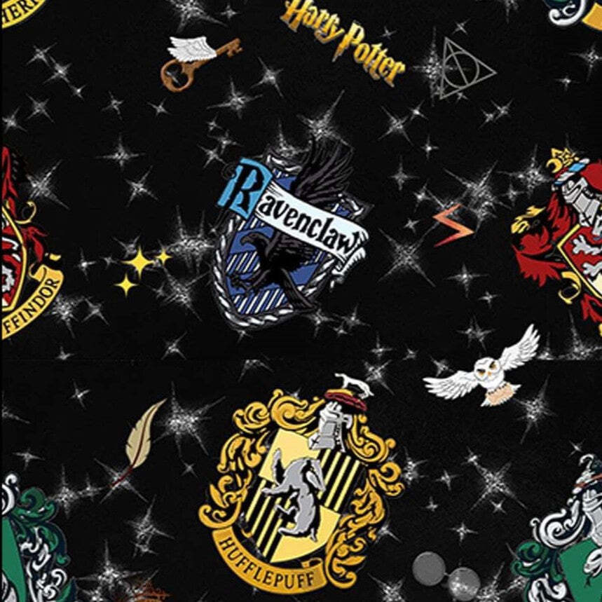 Escuela Hogwarts Casa de Hechicería Escudo Cresta SUAVES Leggings OS TC Harry Potter rts