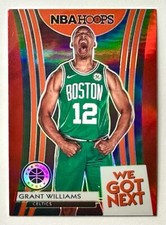 2019-20 Premium Grant Williams We Got Next Red Prizm Refractor Rookie SP RC #14