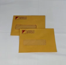 2 Unused Nabisco Brands Inc Paper Envelopes Postal Oreo Craft Prop Stationery  1