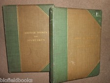 British Sports and Sportsmen Past & Present - 1908-1st Hunting/Hunters 2 Vol Set