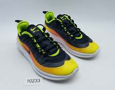 Nike Air Max Axis GS Boy's Size 5.5Y Running Shoes Blue Black Volt Orange