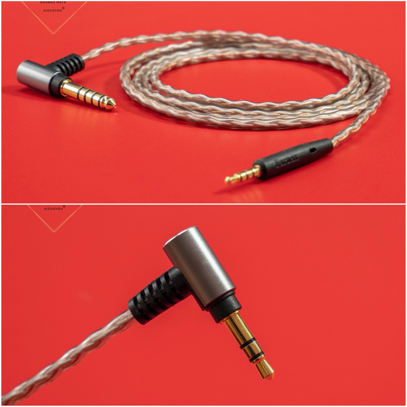 6N Hifi Balanced Audio Cable For Sony MUC S12SM1 MDR1A 1Rmk2 100AAP