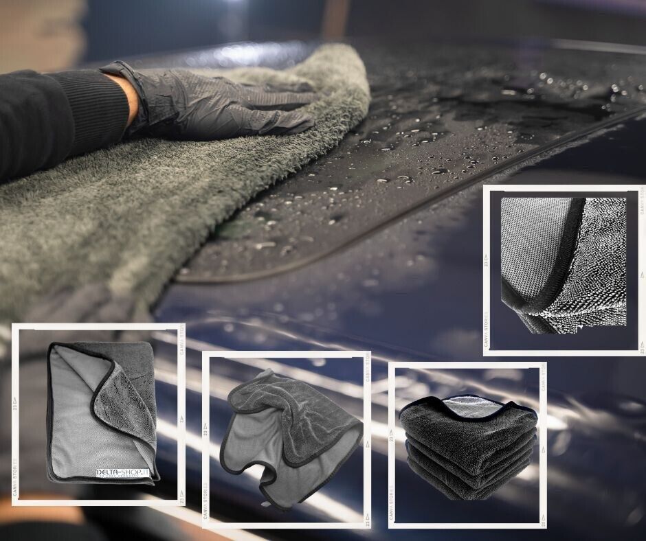Professional Microfiber Ultra Absorbent Car Drying Cloth, Glass 50x70