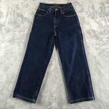 FUBU Denim Carpenter Pants Jeans, Boy's 12, Blue Y2K