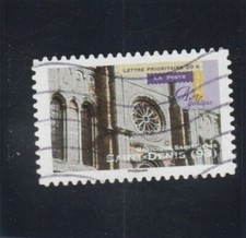 L7407 FRANCE AUTOADHESIF N° 563 de 2011 " Cathedrale de Saint Denis " oblitéré