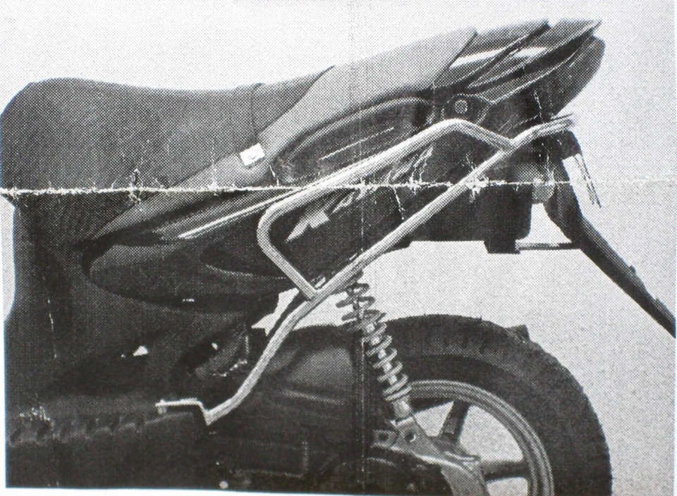 Fehling 7961 Schutzbügel hinten Chrom für Roller Suzuki Katana AY50 1997-2006 - Bild 2 von 2