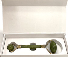 100 Jade Stone Massage Roller Anti-Aging Therapy Beauty By Bella New In Box