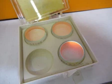 DIRTY !! OPTICAL ex-NASA COATED LENS 3 PCS PRO LASER OPTICS AS PICTURED Y4-A-98