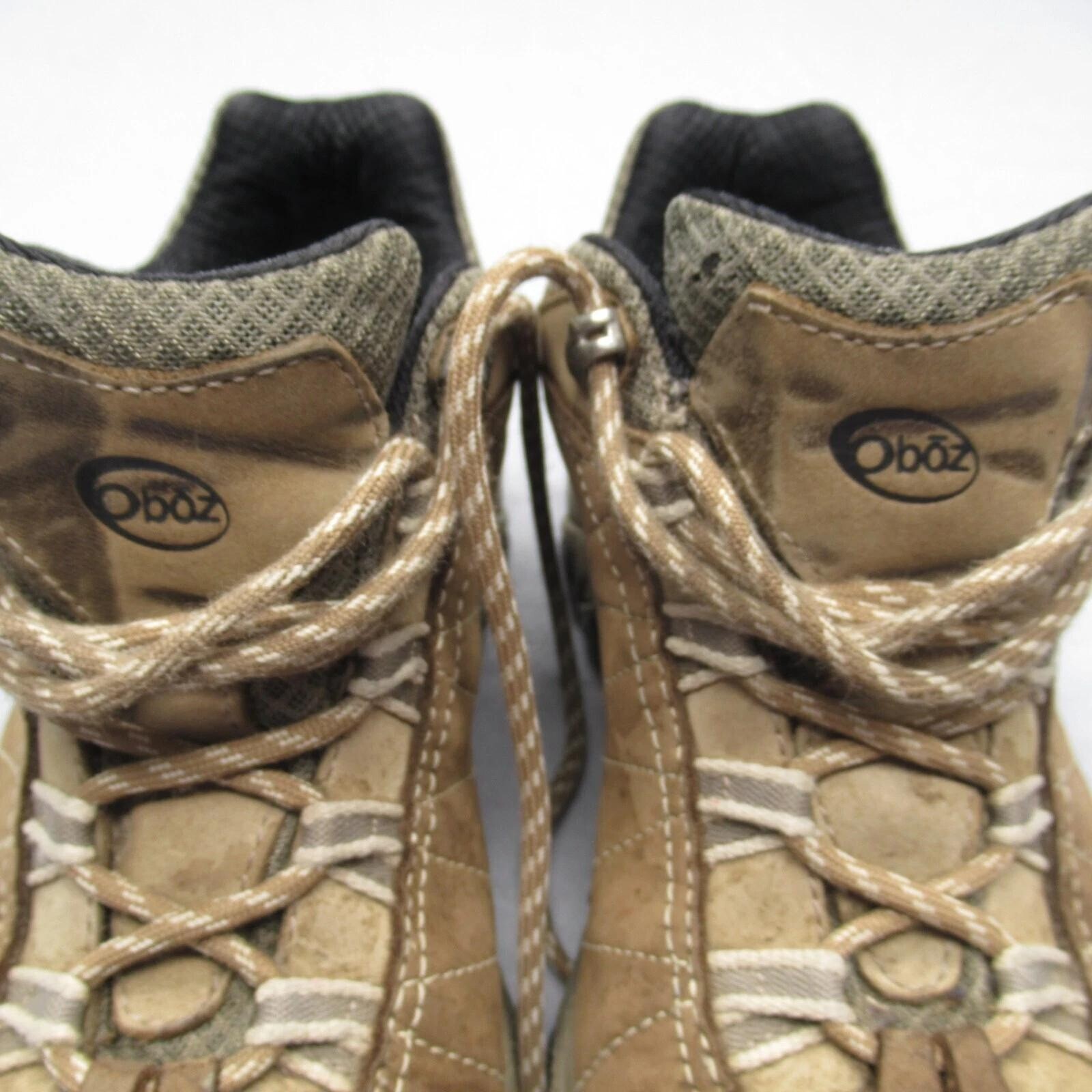 Oboz Shoes Womens 8.5 Brown Bridger Low B Dry Waterproof Hiking Comfort Outdoor