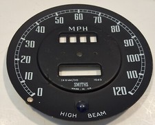 1964-67 Mgb Mgb Gt Sn 614400 Speedometer Dial Face-looks Uninstalled-s1 394 1964-67 Mgb Mgb Gt Sn 614400 Speedometer Dial Face-looks Uninstalled-s1 394