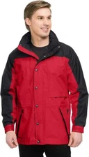 AFC Tri-mountain Nylon Water Resistant Parka Coat 4 Colors Big & Tall Jacket